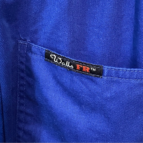 Walls FR • Royal Blue Coveralls Boiler Suit - Picture 8 of 13